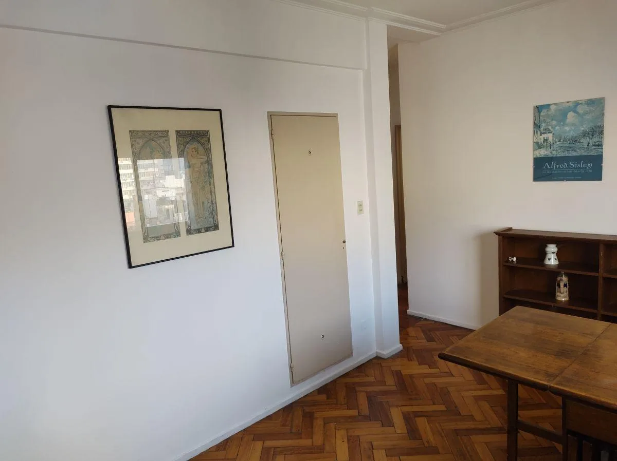 2 ambientes contrafrente con vista