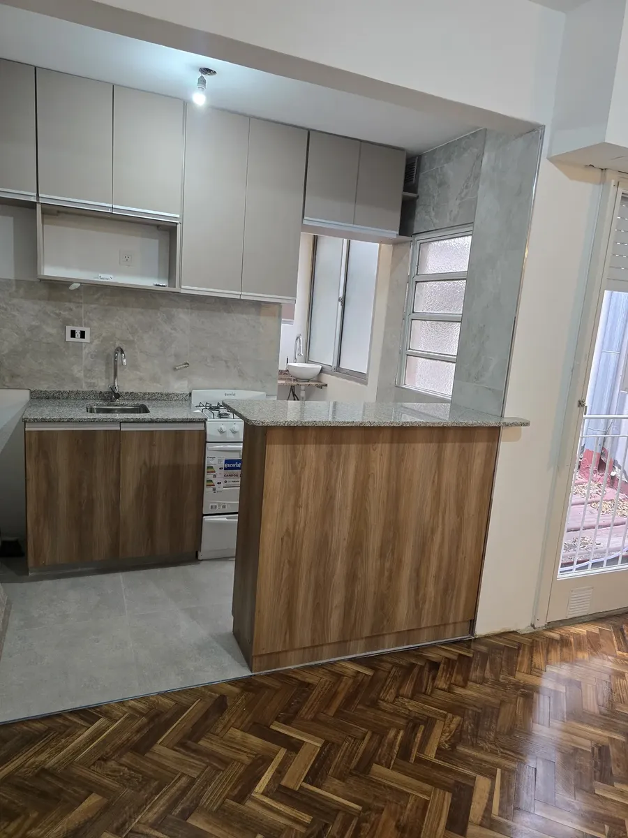 2 ambientes reciclado en Caballito