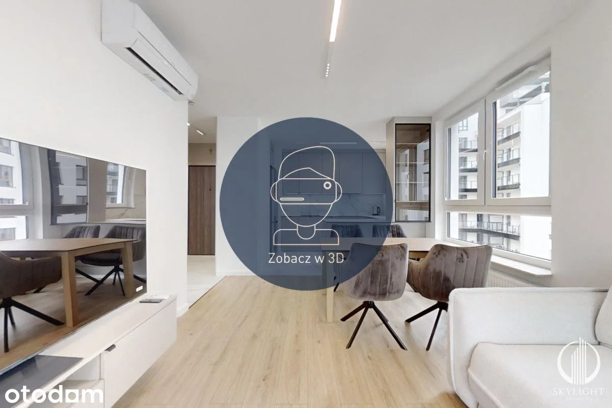 Nowoczesne 2-pokojowe mieszkanie 48 m² z balkonem