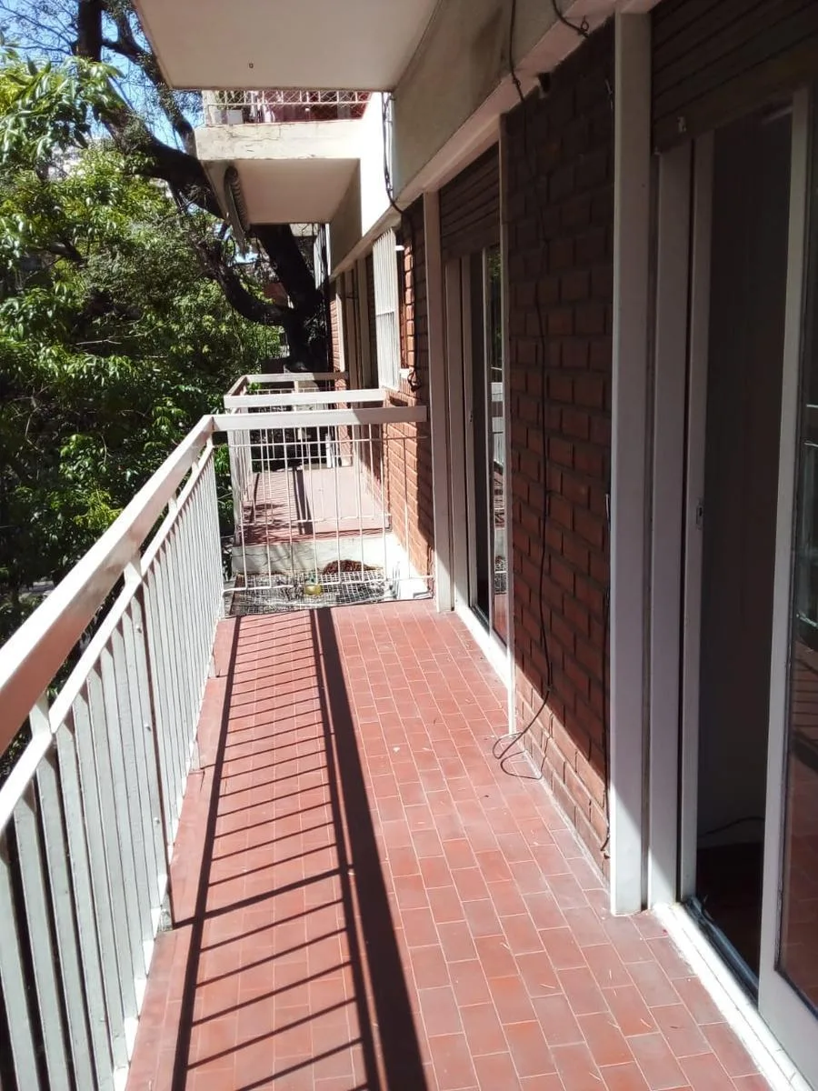 1 quarto com varanda e jardim, Belgrano