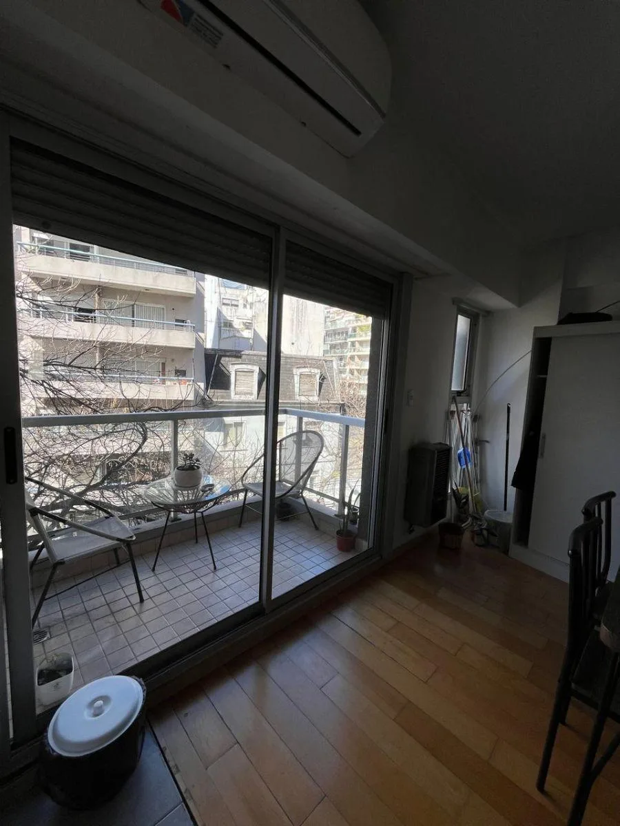 1 ambiente con balcón en Palermo