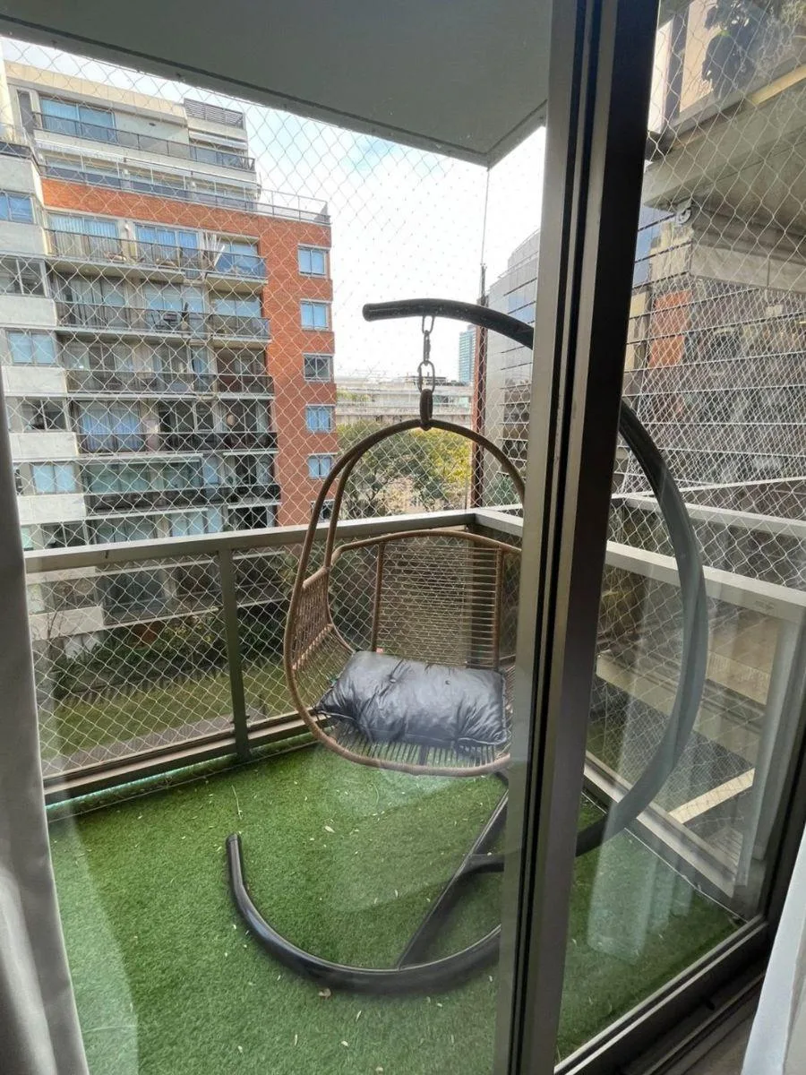 2 ambientes amoblado con balcón