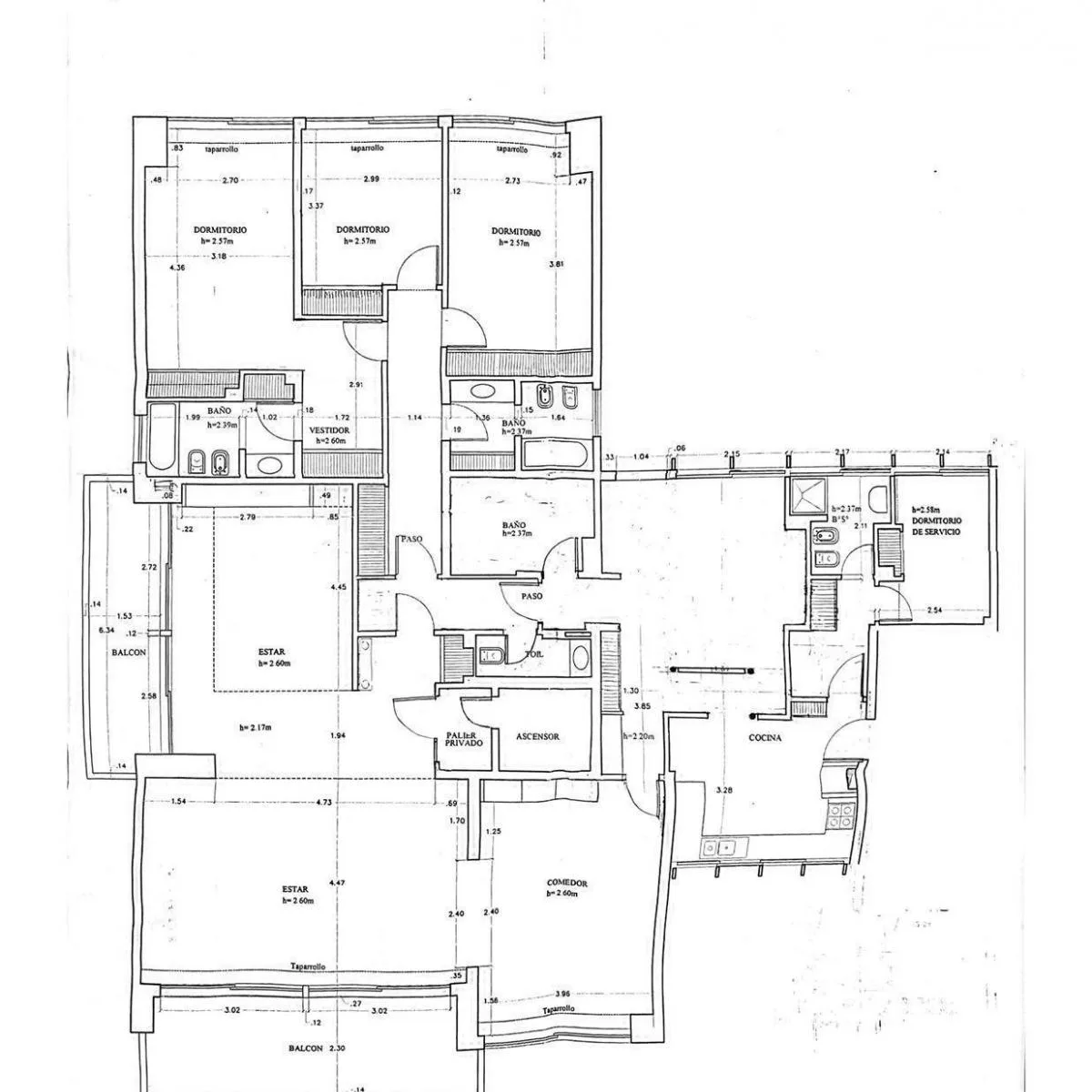 3 quartos com garagem e academia, Belgrano