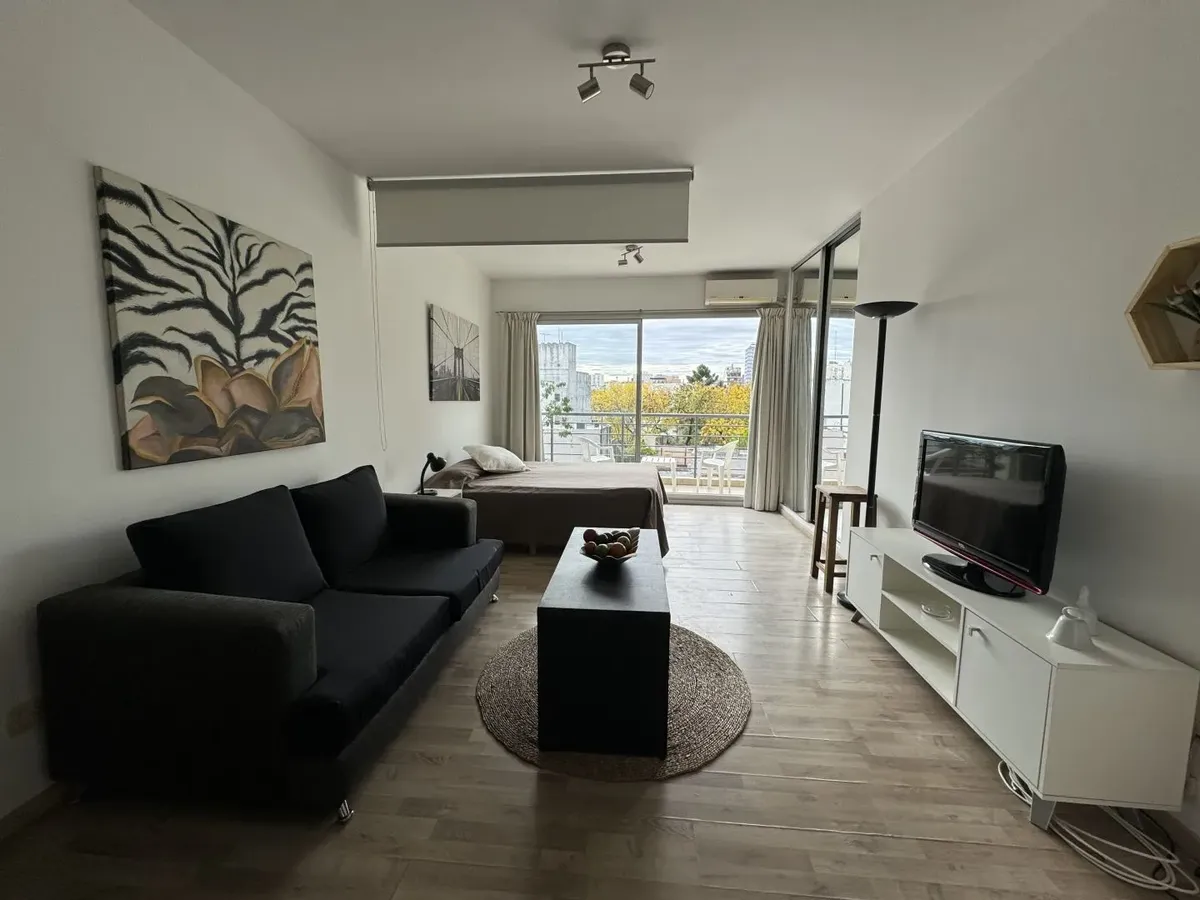 4th floor studio with balcony