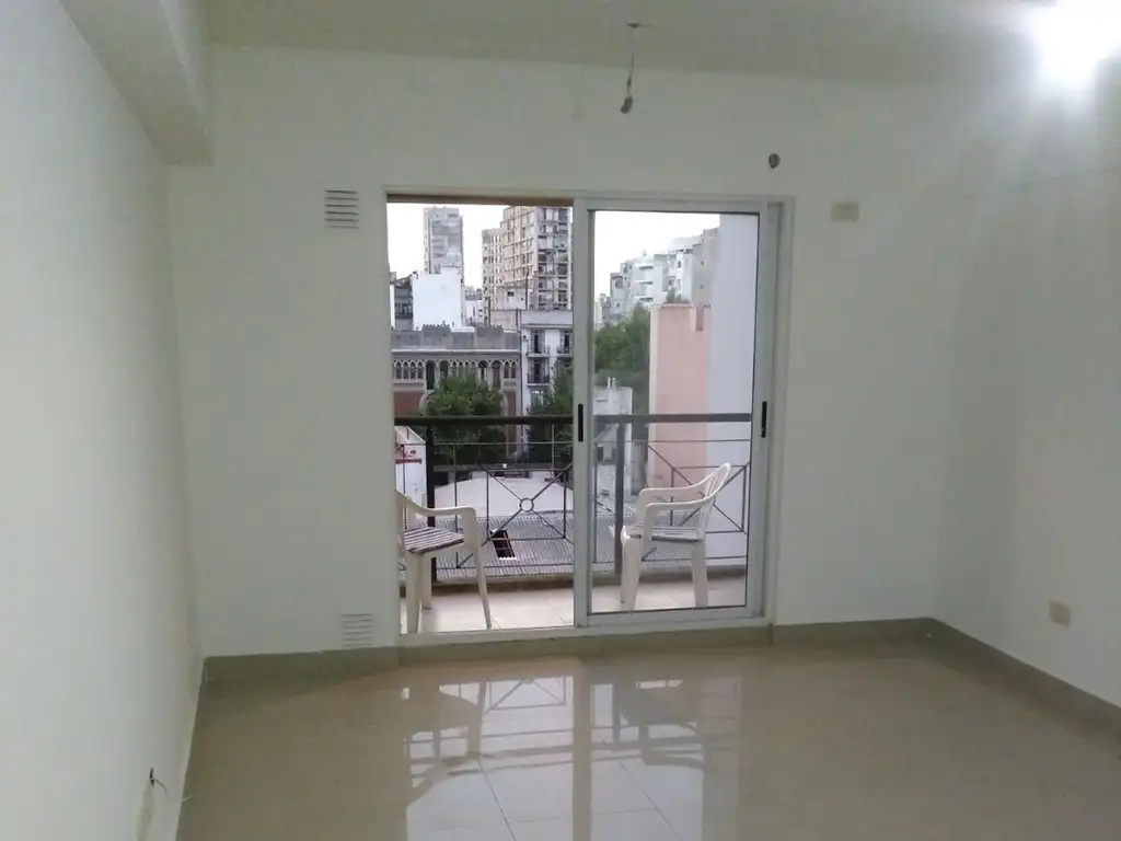 Studio with balcony