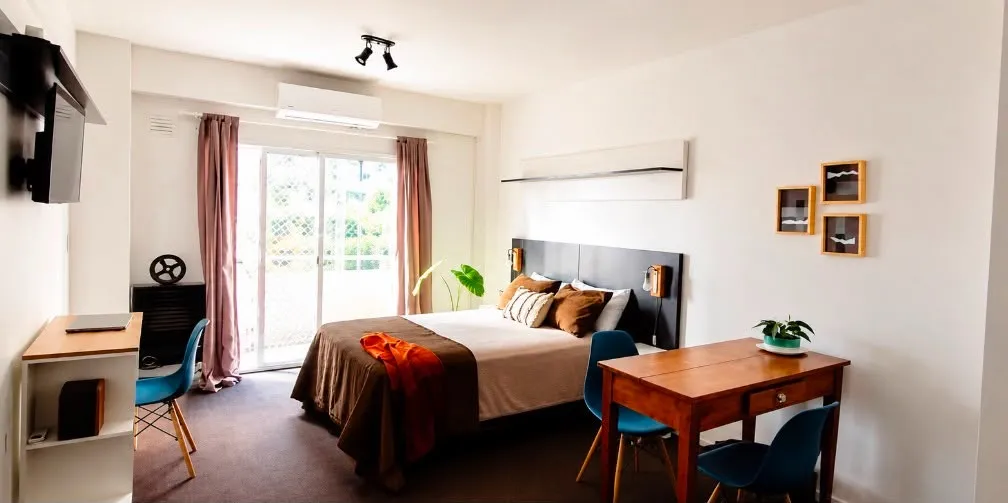 Furnished studio with parking