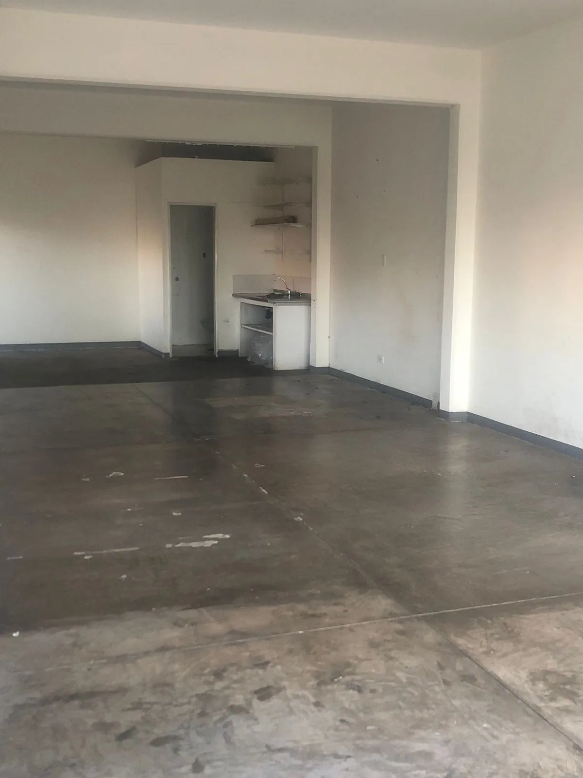 Monoambiente con zona de cocina