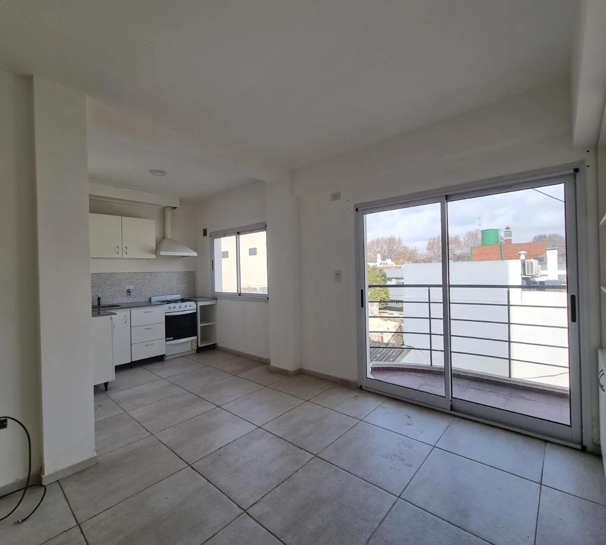 Studio with parking and balcony, Villa Urquiza