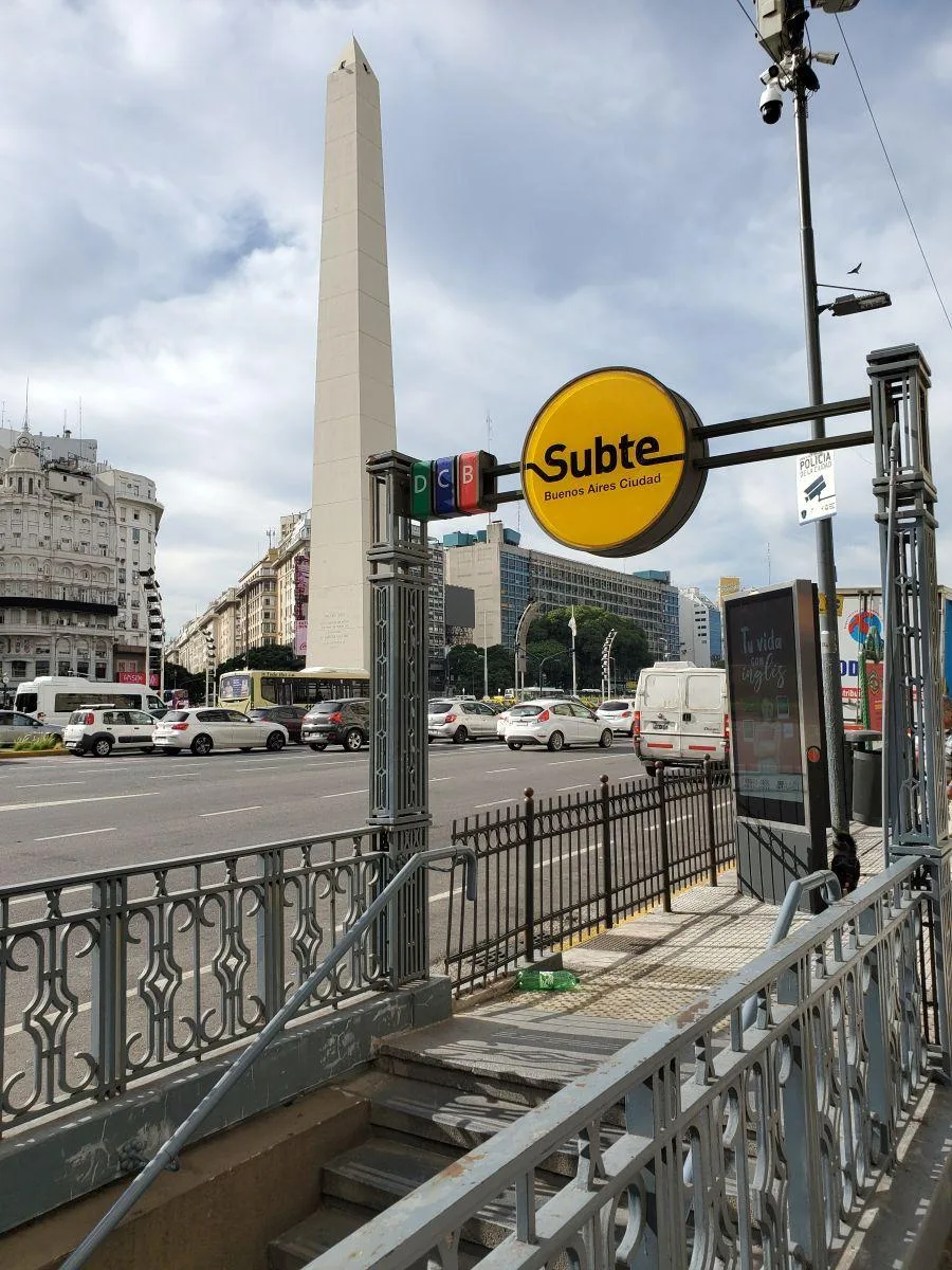 1 ambiente frente al Obelisco