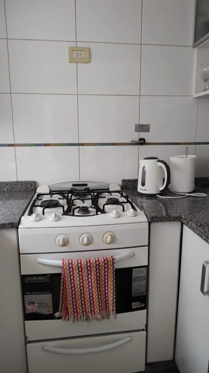 Furnished apartment with patio and balcony
