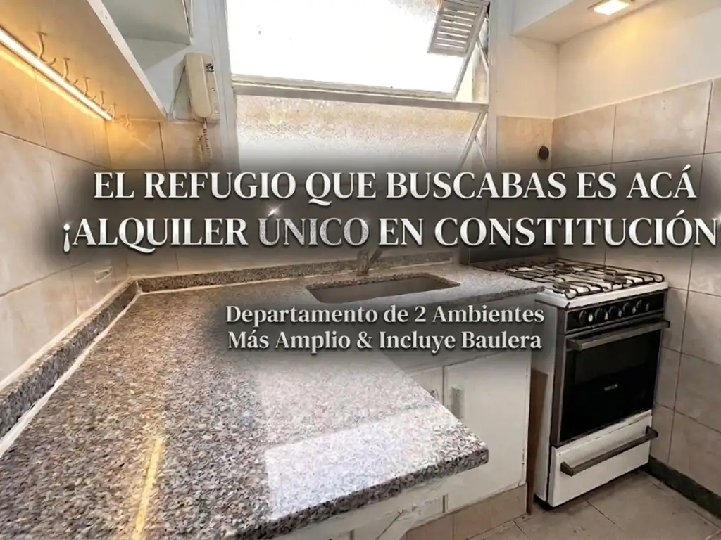 Departamento en Alquiler en Constitucion, CABA