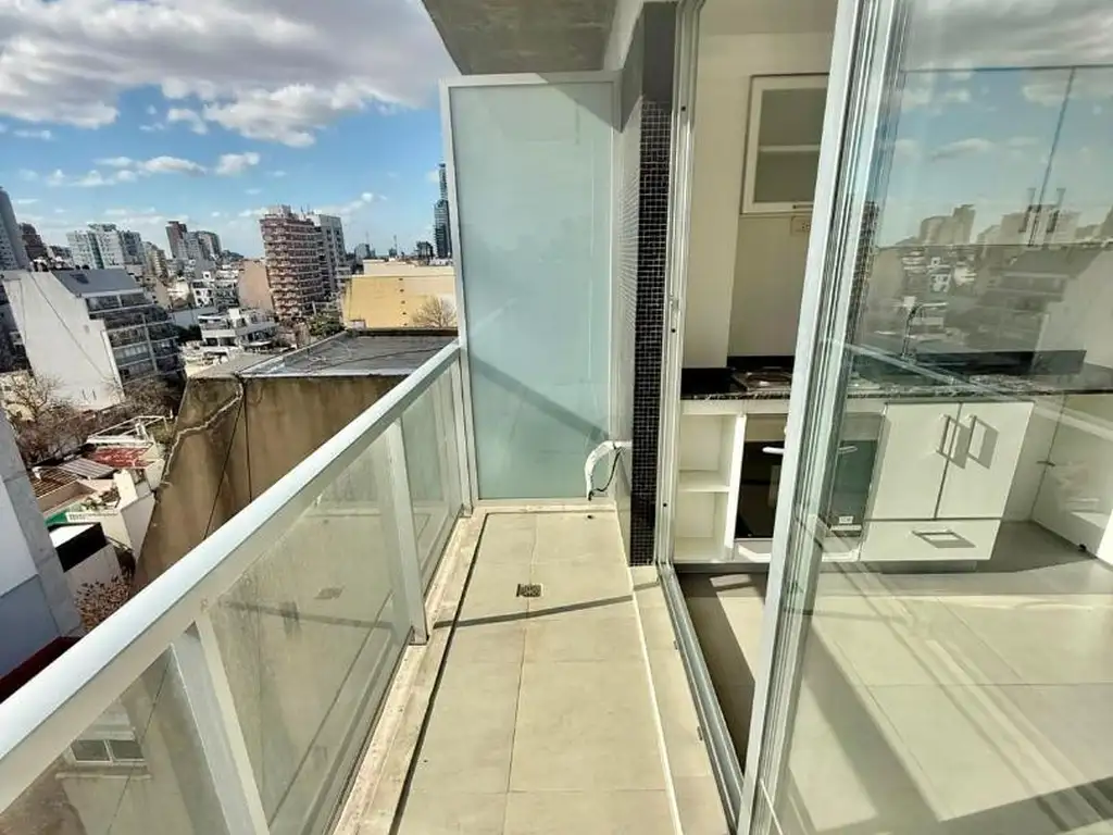 Estudio 51 m² con balcón