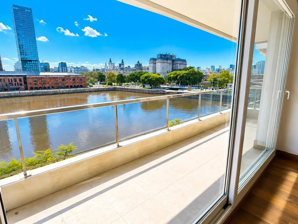 4 Ambientes en Alquiler – Vista Al Dique - Baires Dock – Puerto Madero