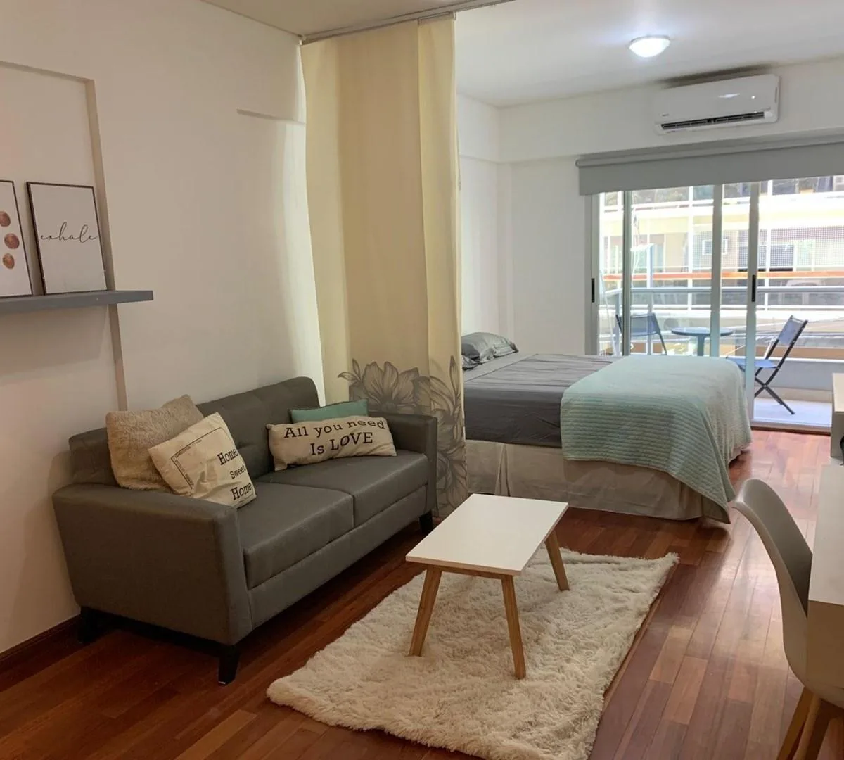 Studio with doorman and balcony, Colegiales
