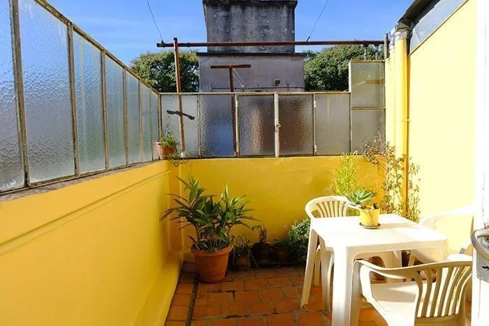 Chacarita con terraza propia