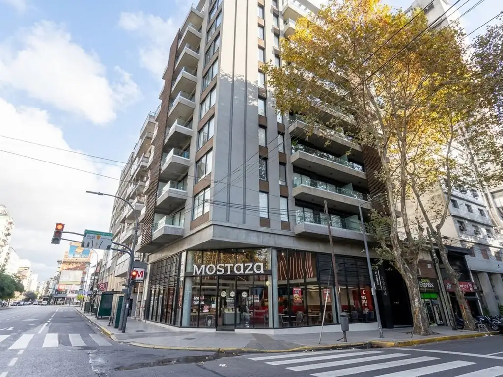 Monoambiente con balcón en Palermo