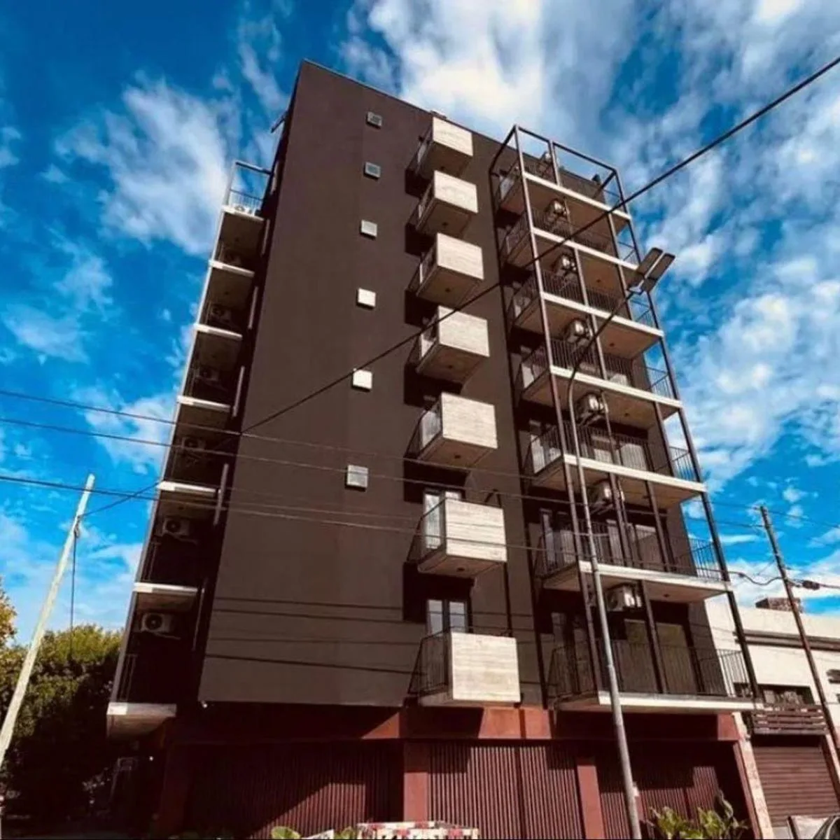 Monoambiente con balcón