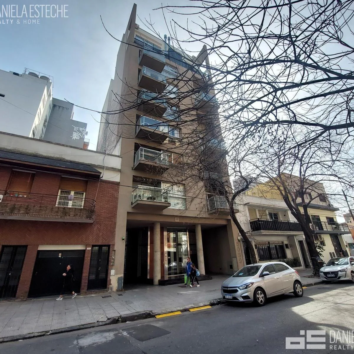 Departamento con balcón y A/C