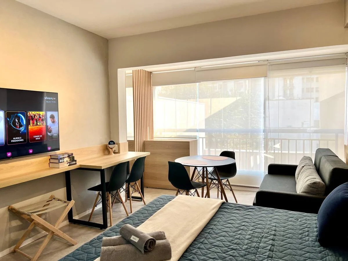 Departamento amoblado en Recoleta