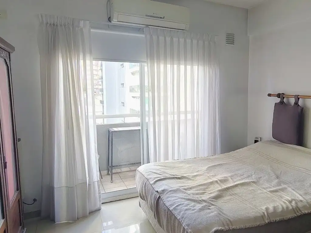 Furnished studio with balcony