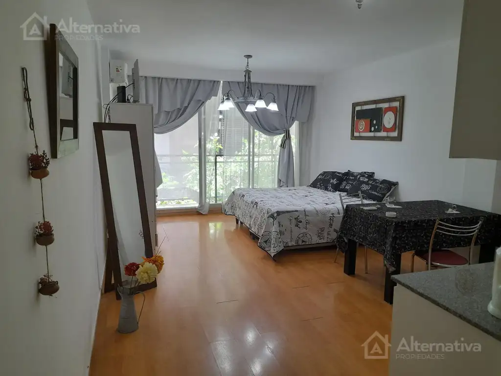 Estudio en Palermo Soho con balcón