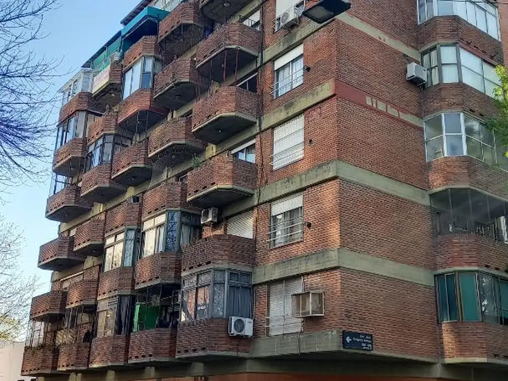 Studio with enclosed balcony