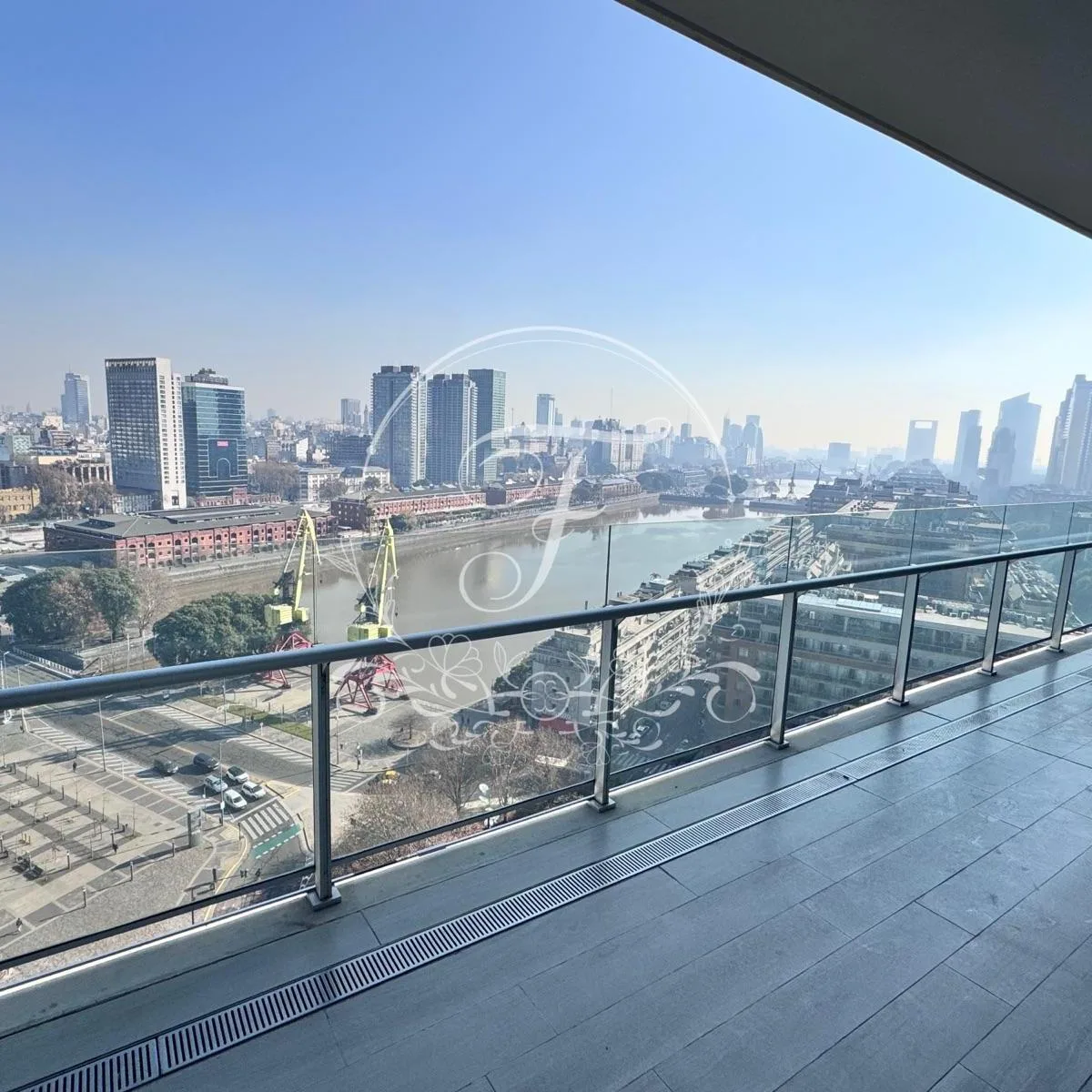 Puerto Madero, terrace and pool