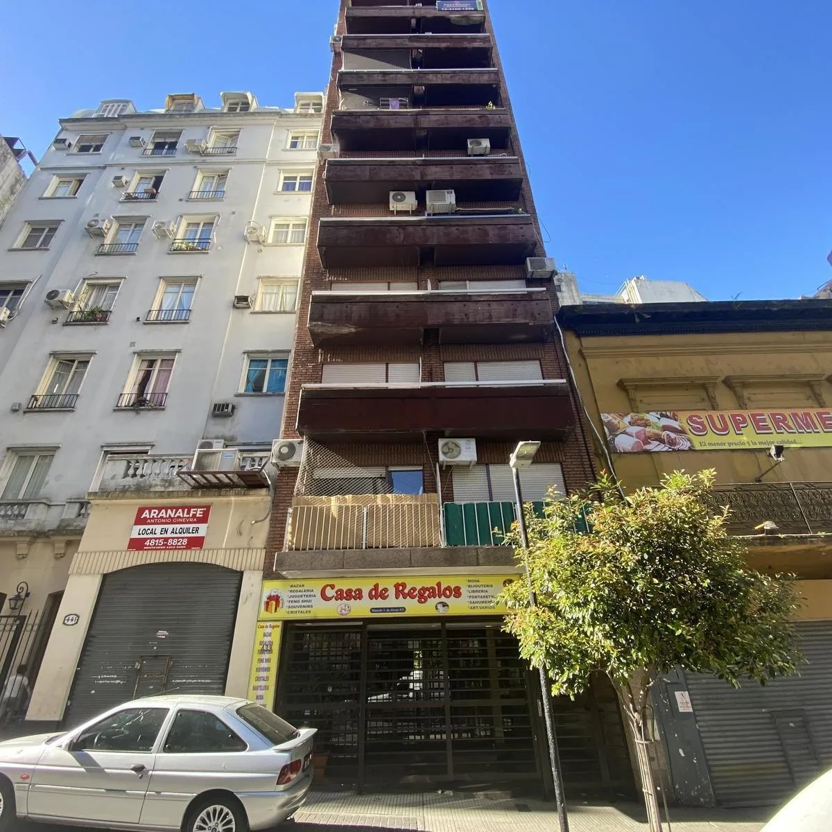 Departamento contrafrente 33 m²