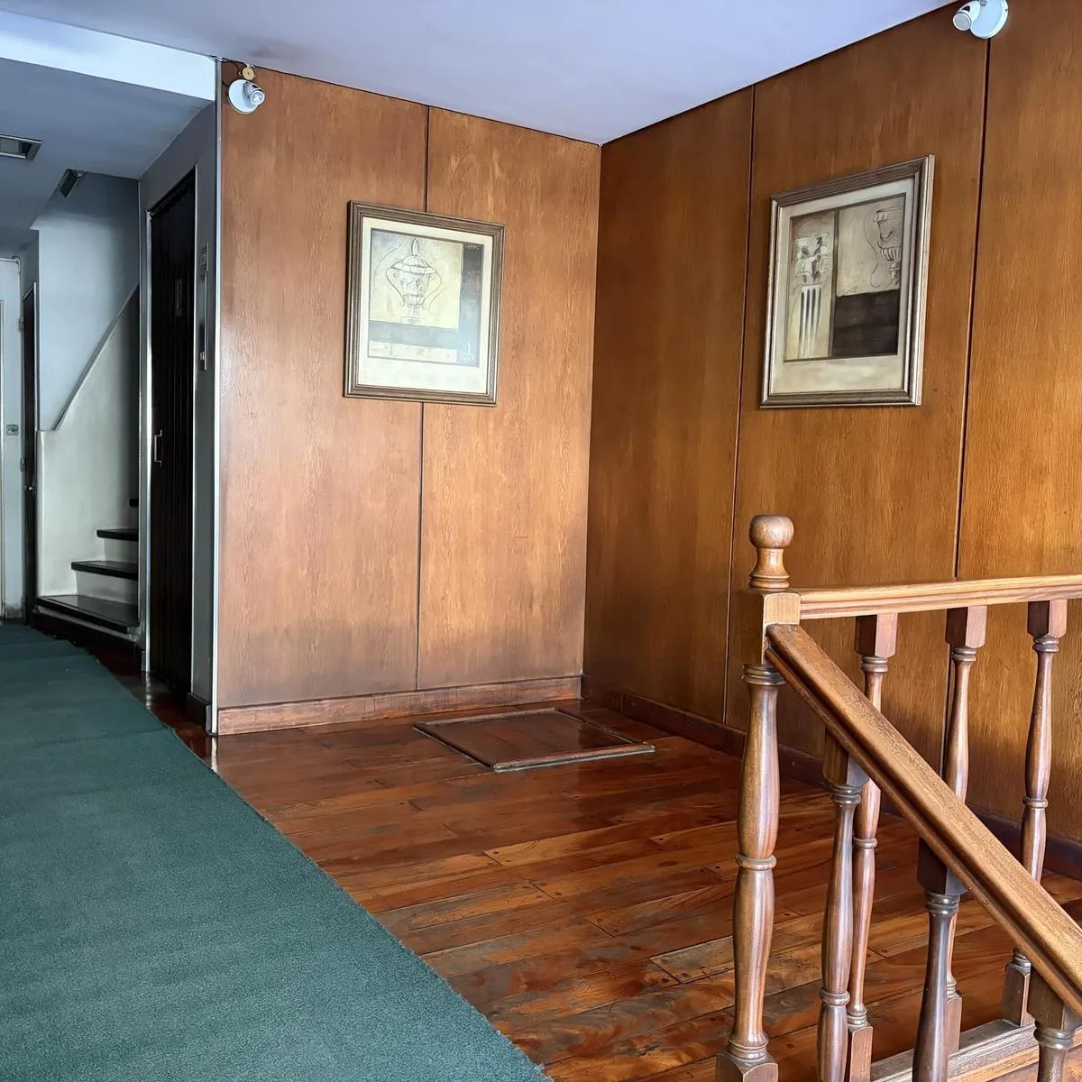 2 ambientes con terraza común