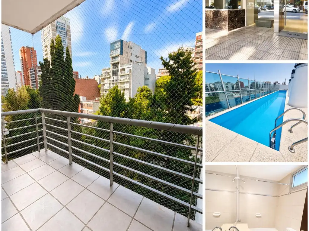 Divisible studio with pool