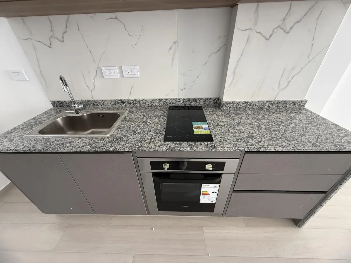 2 ambientes con balcón y amenities