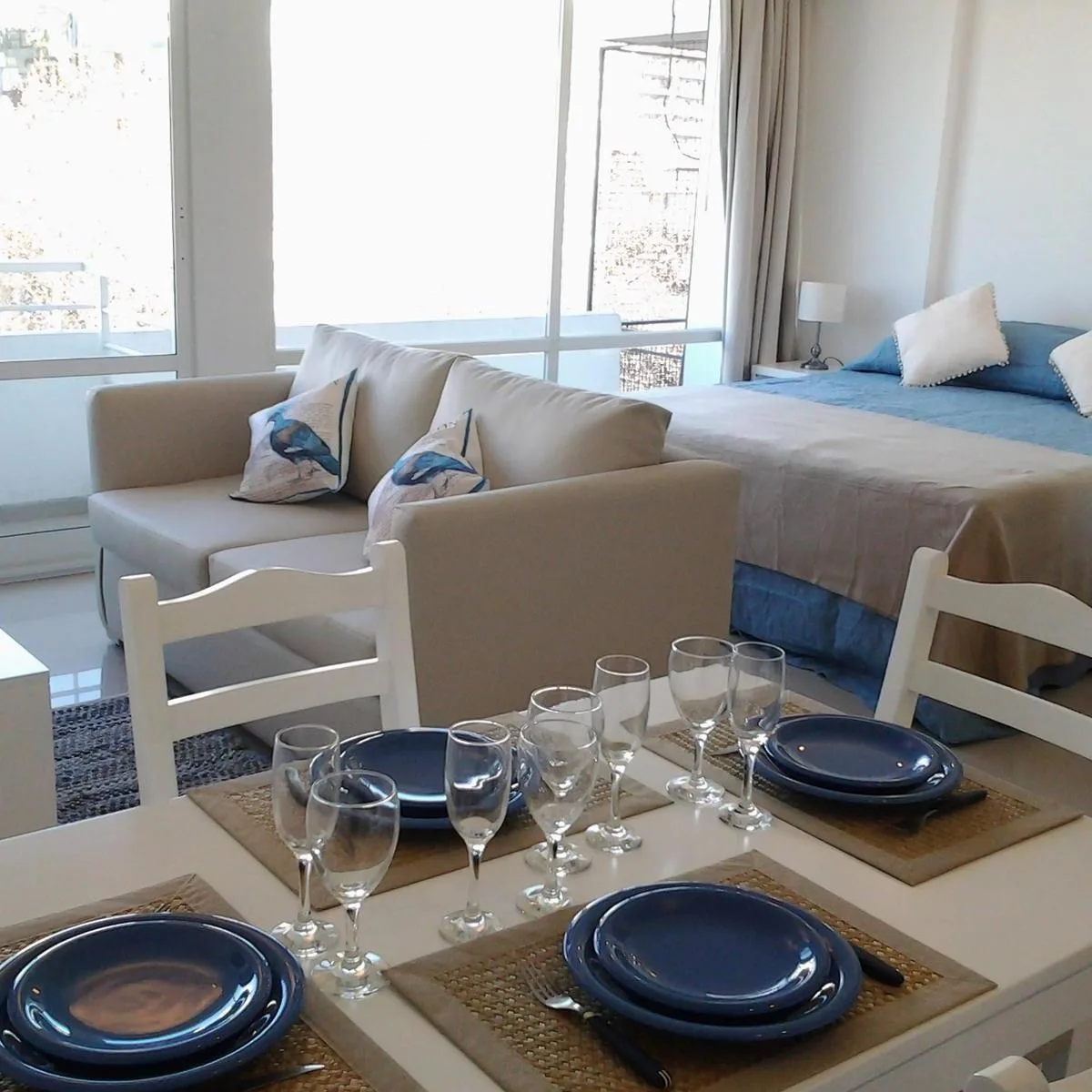 Studio with balcony, Almagro Abasto