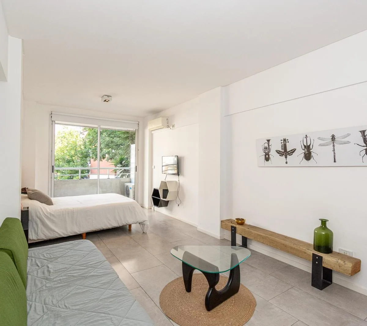 Departamento en Palermo Soho con balcón