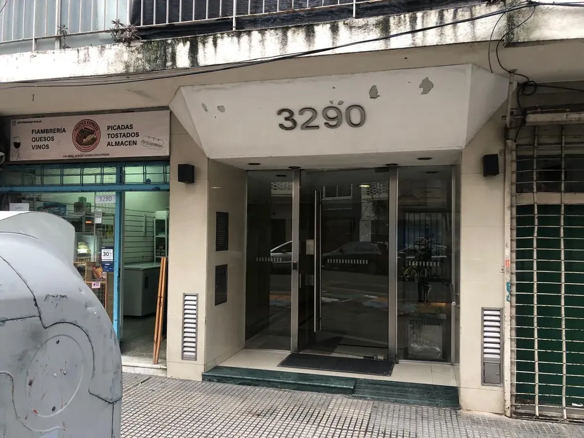 Monoambiente con balcón en Recoleta