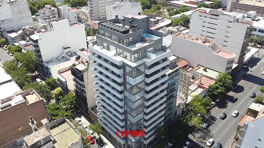 Monoambiente piso 11 con vista abierta