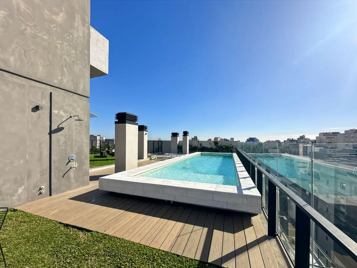 Monoambiente contrafrente, amenities