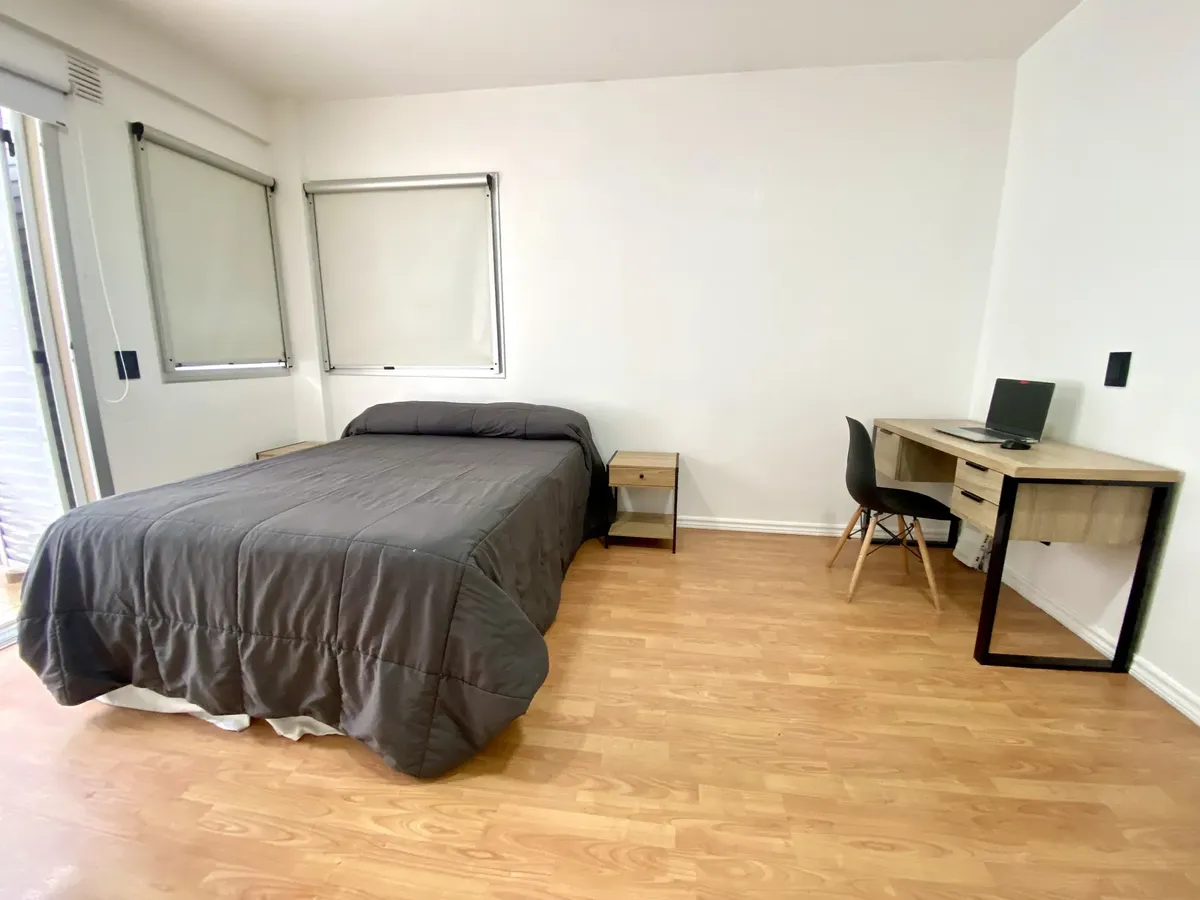 Monoambiente equipado con piscina