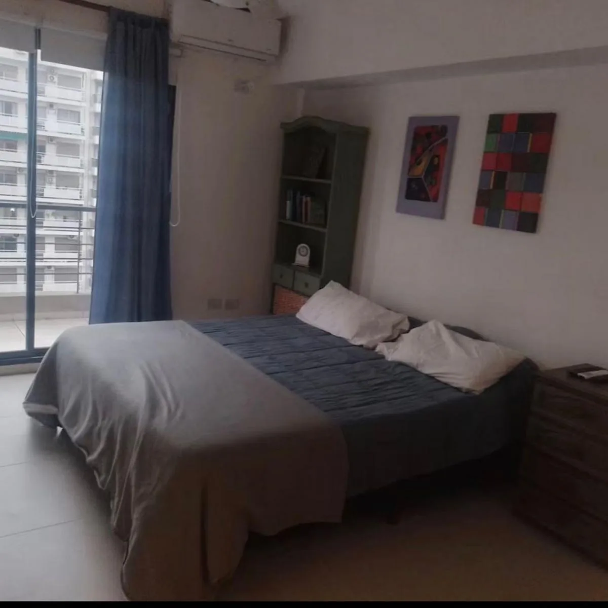 Departamento amoblado con balcón