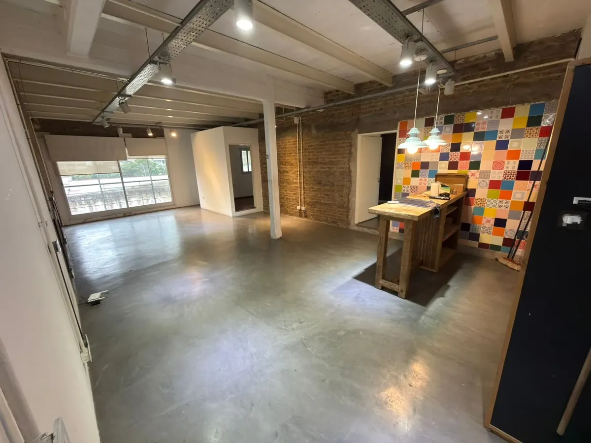 Loft Apto Profesional 90m2 - Cochera - Terraza Privada - Parrilla