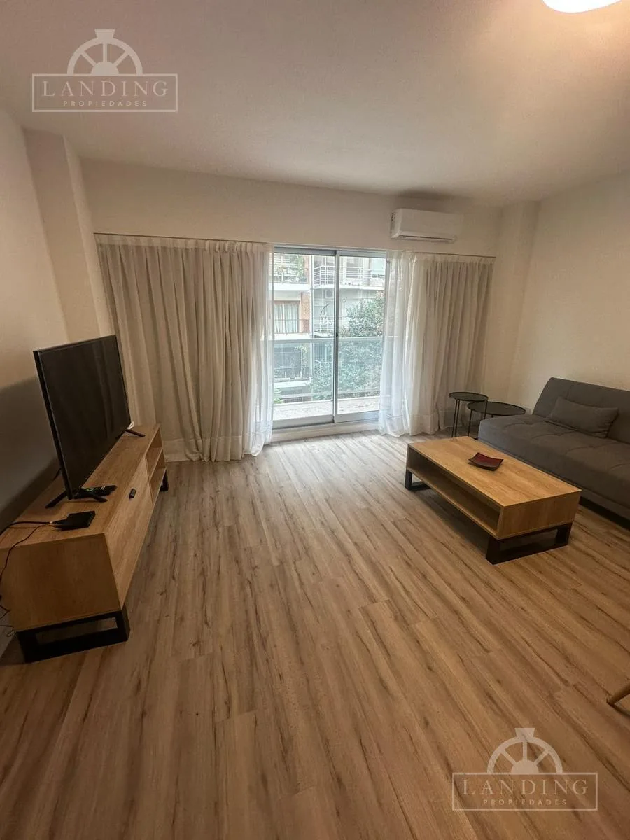 Alquiler Departamento Amoblado en Belgrano 2 Ambientes con Cochera y 2 Baños