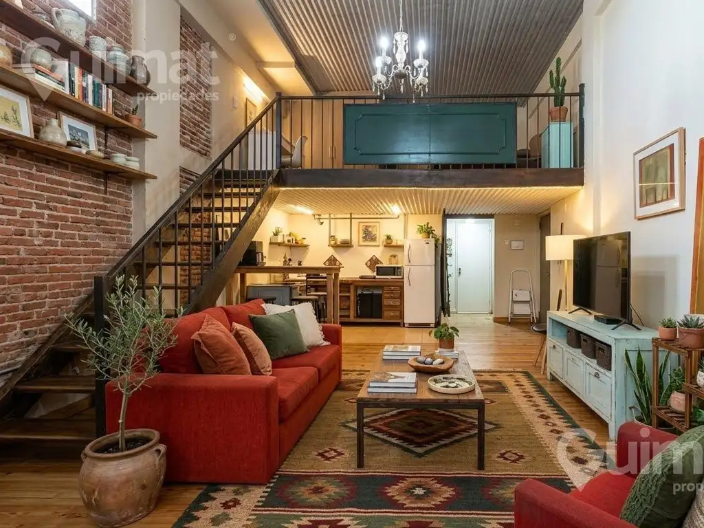 Dúplex 70 m² con dormitorio
