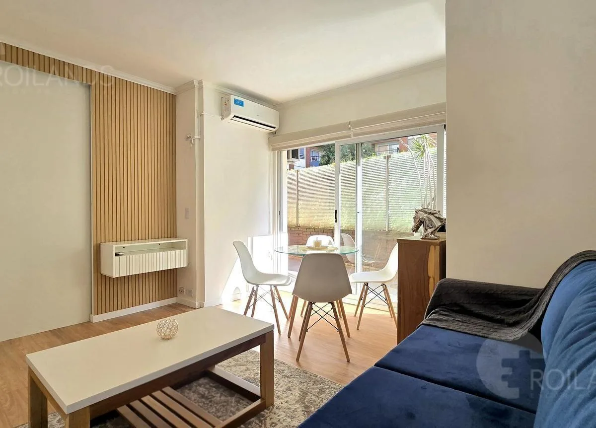 Furnished apartment with patio