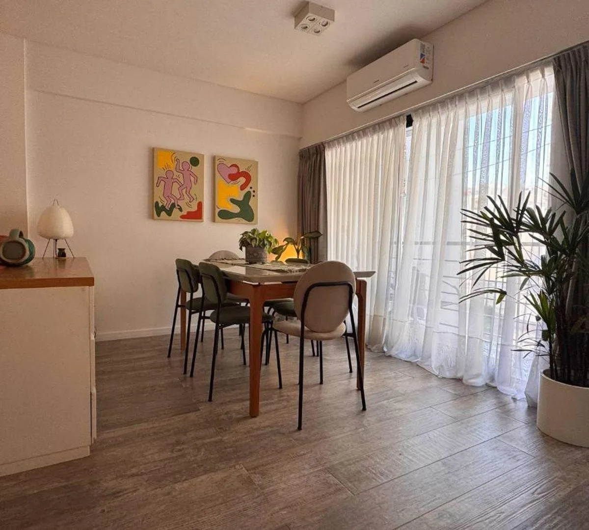 1 bedroom with balcony, Villa Crespo