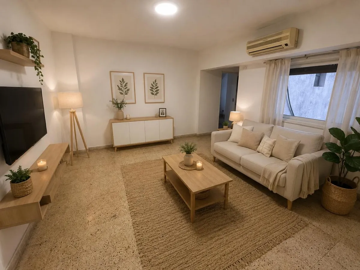 2BR north-facing 7th floor