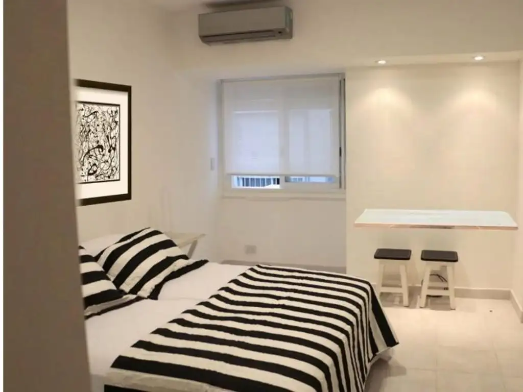 Recoleta, piso alto amoblado
