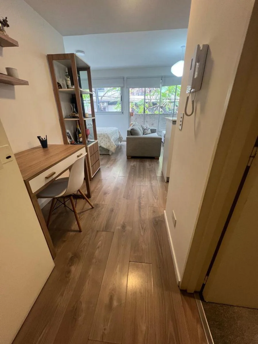 Furnished studio with balcony