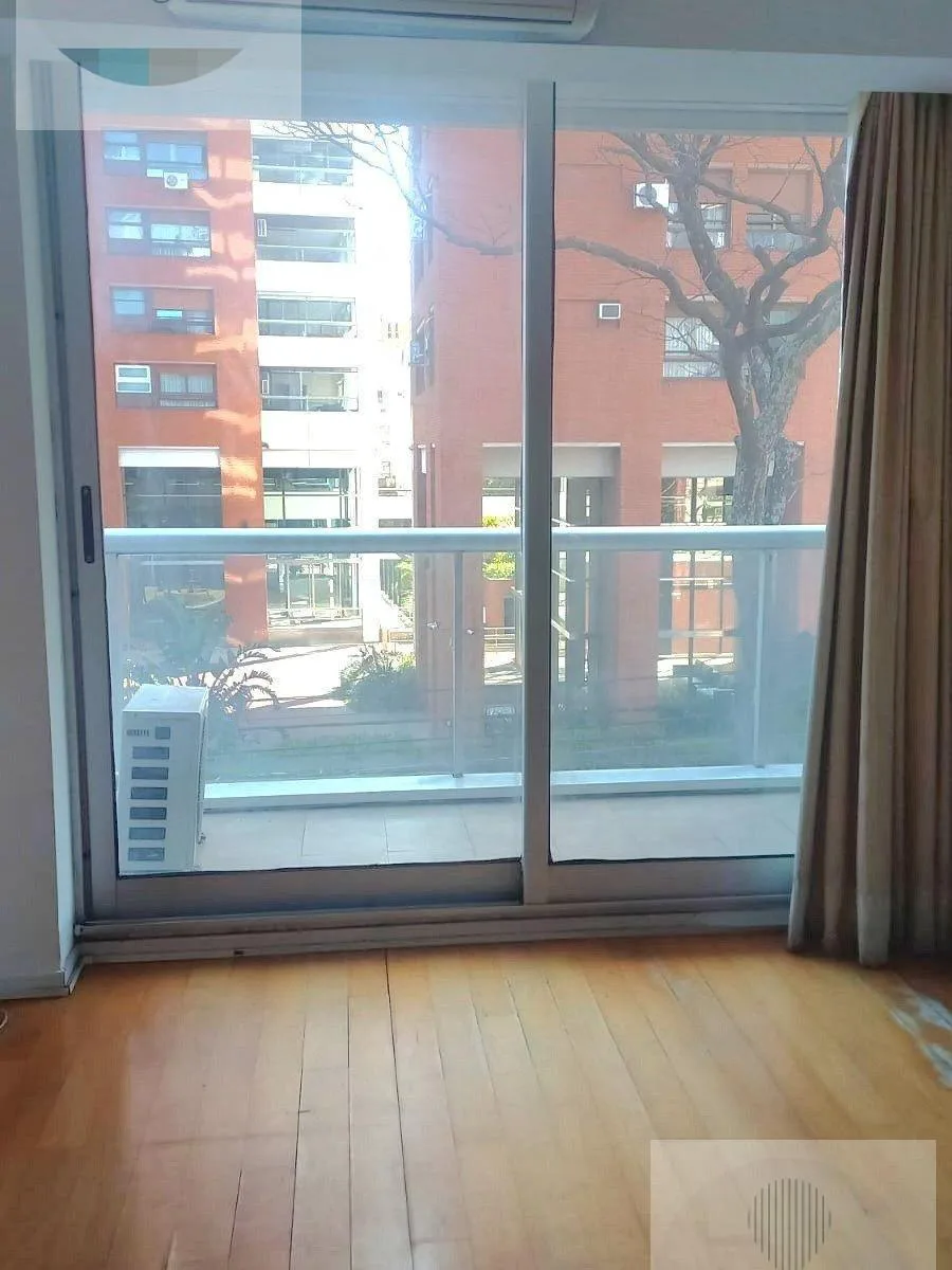 Studio with balcony and amenities