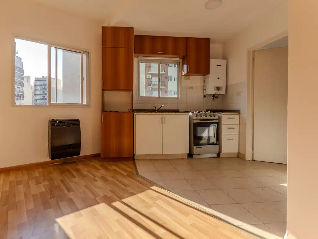 Departamento con balcón en Villa Crespo