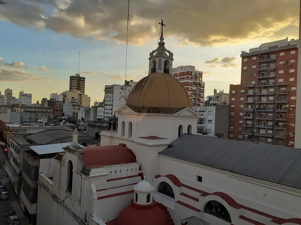 San Telmo con balcón y vista
