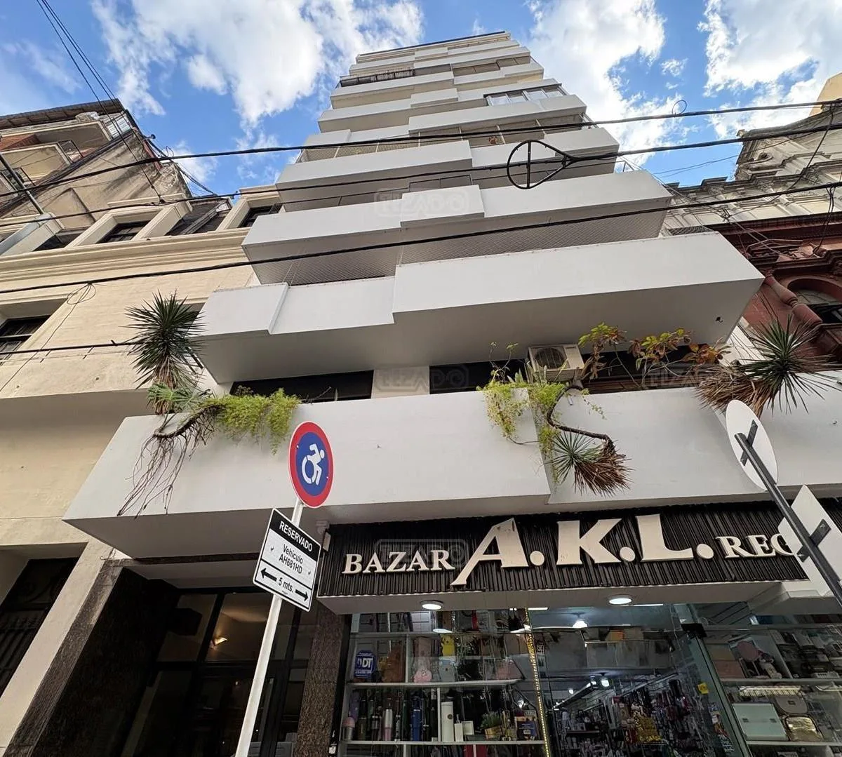 Departamento en Recoleta con balcón